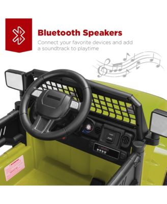 12V Kids Ride On Truck Car w/ Parent Remote Control, Spring Suspension, LED Lights