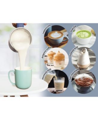 Milk Frother Electric Heater - Automatic 4-in-1 Function Milk Steamer For Hot & Cold