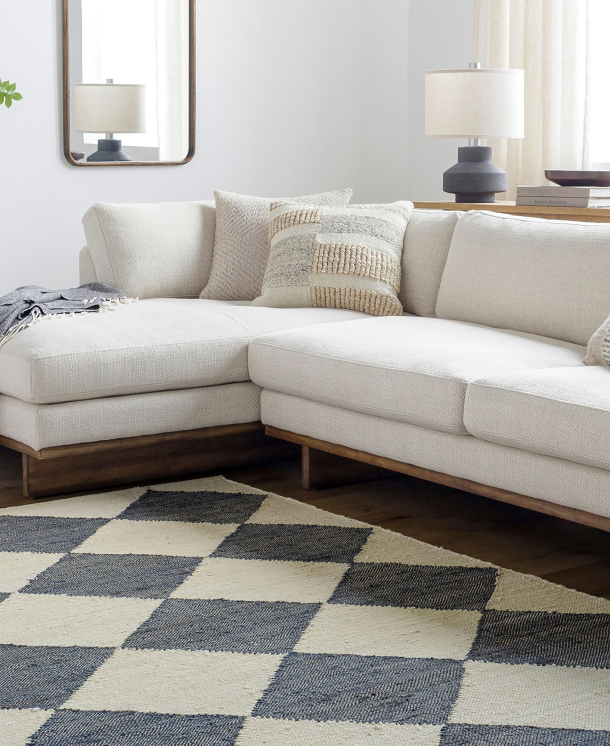 Livabliss Antho Vvat-2300 8'x10' Area Rug In White