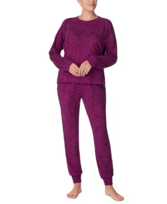 Sanctuary - Women's Printed Long-Sleeve Jogger Pajama Set