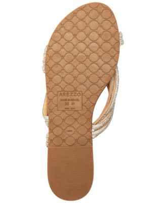 Women's Mikayla Rhinestone Flat Sandals