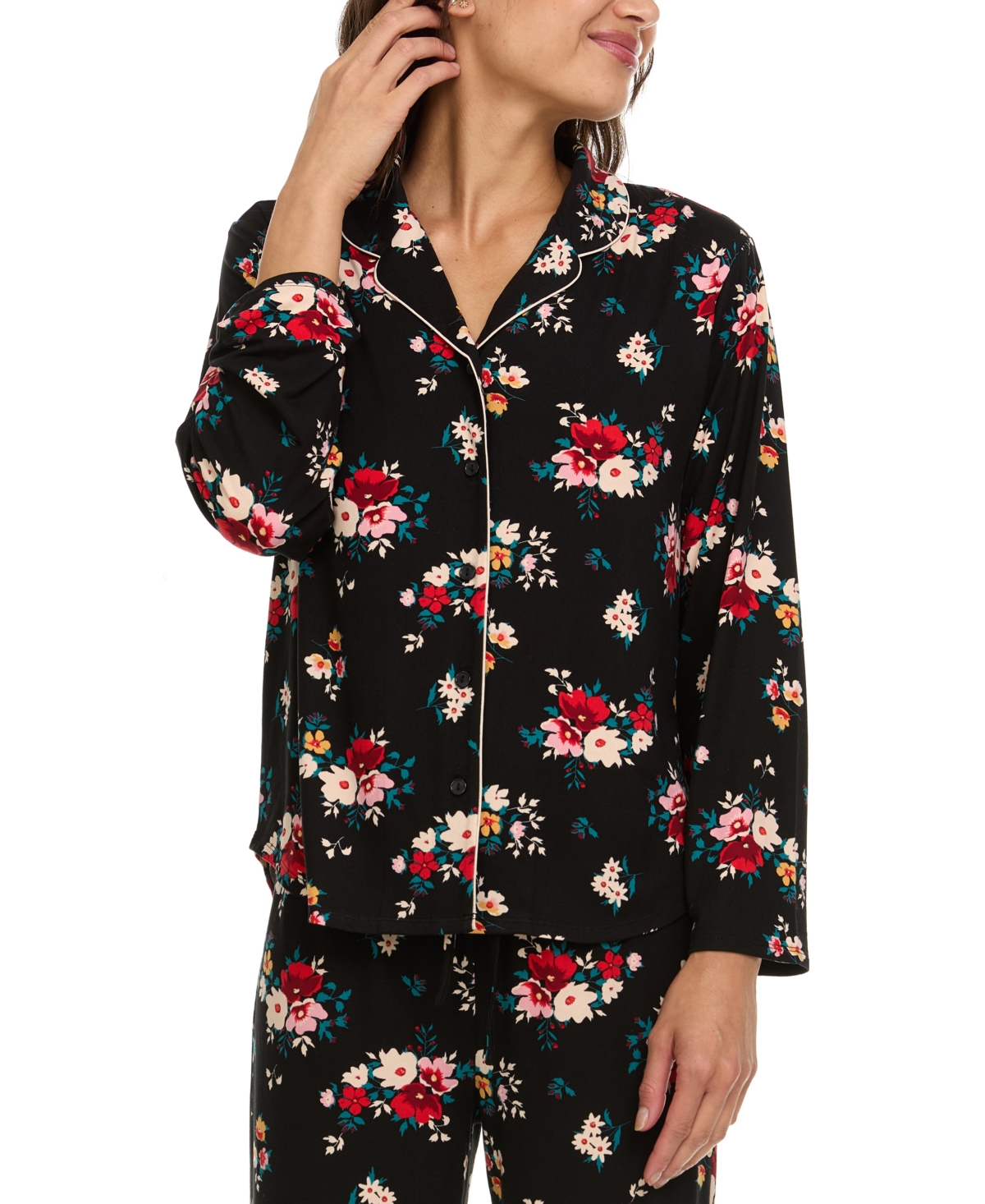 Flora by Flora Nikrooz Women's Lindsey Floral Pajama Set