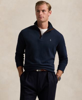 Polo Ralph Lauren - Men's Luxury Jersey Quarter-Zip Pullover