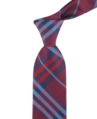 Men's Railroad Plaid Tie