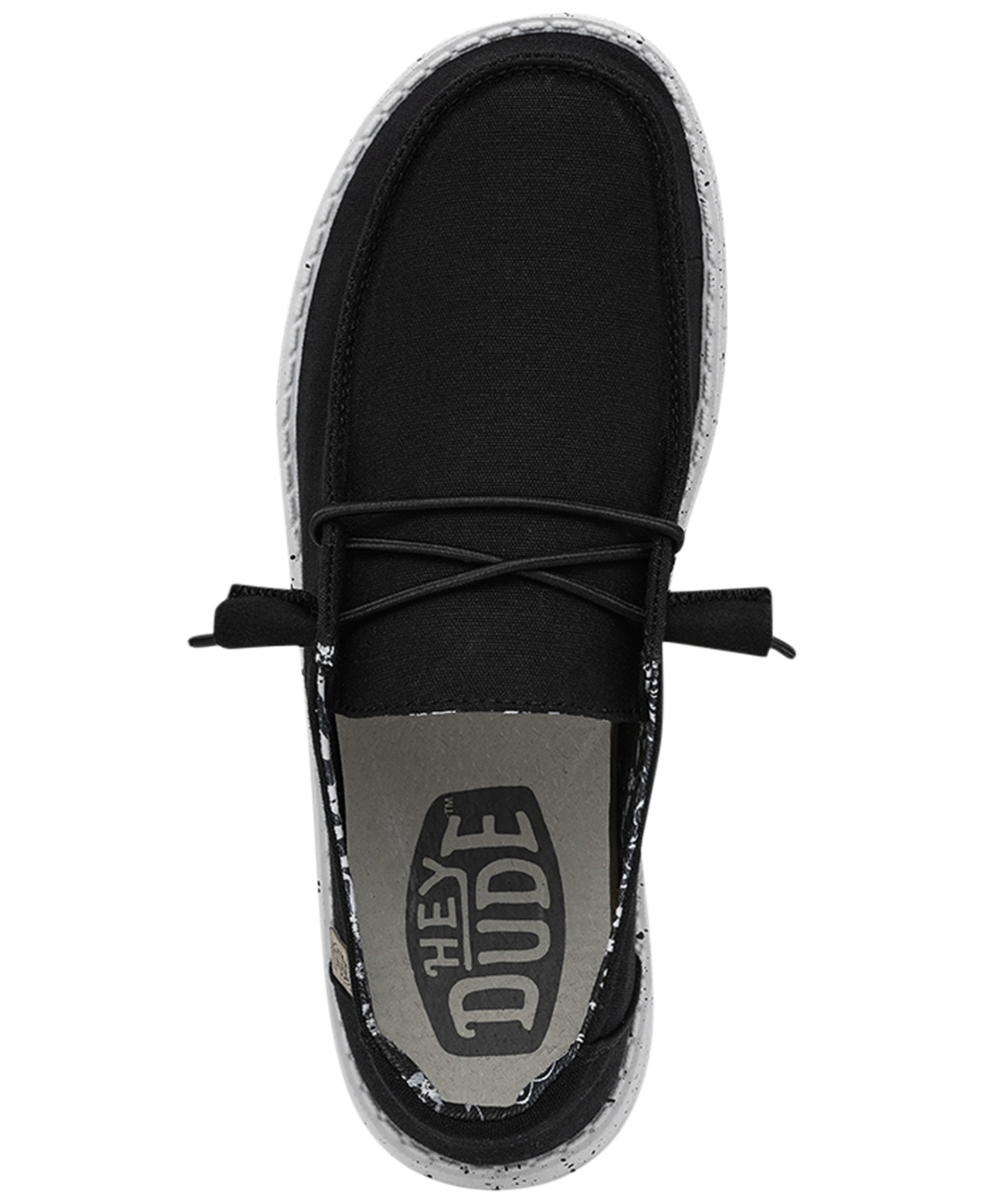 Hey Dude Womens Wendy L Casual Shoe - Medium Width In Black In Black