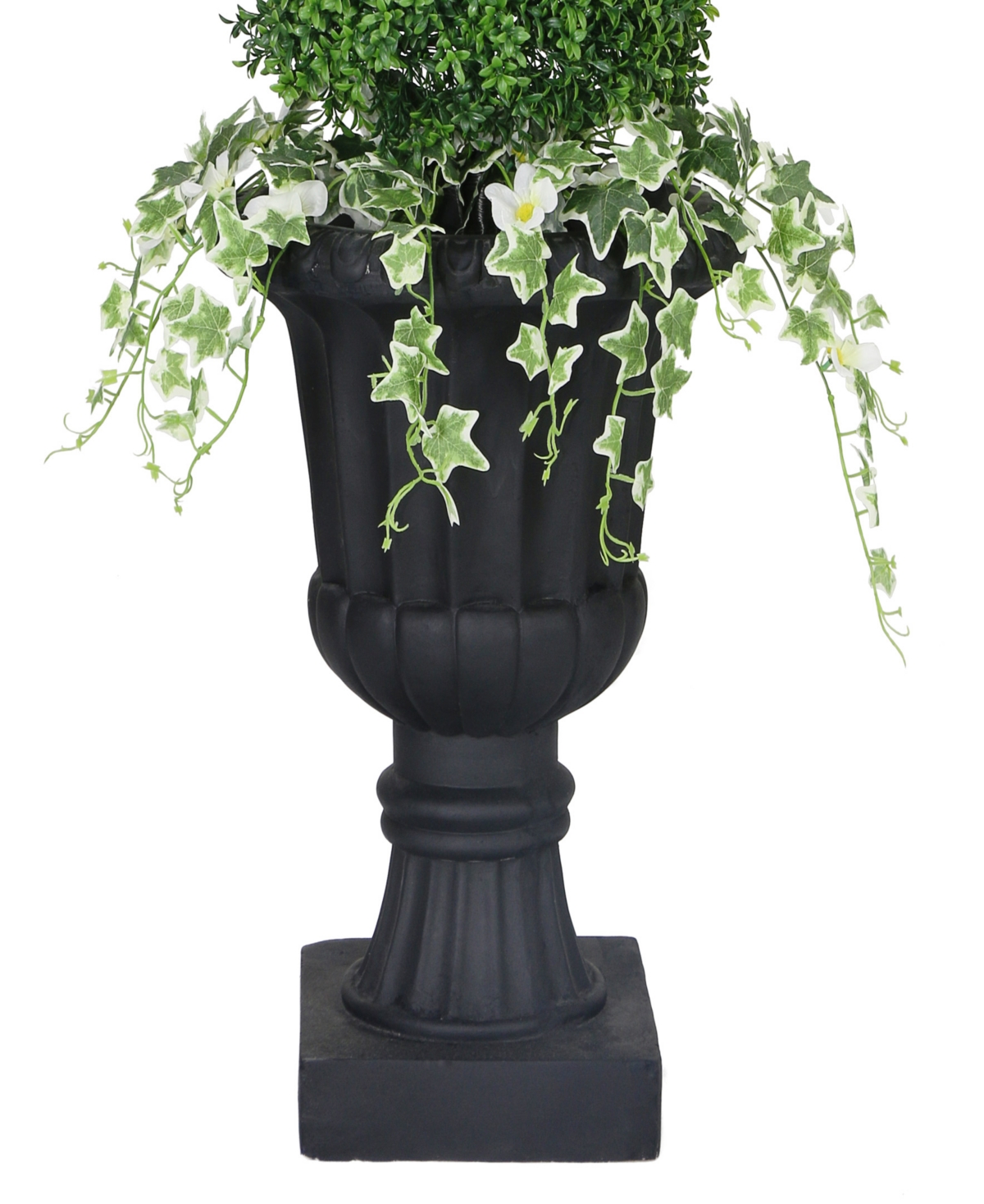 Puleo 52" Topiary Spiral Boxwood Artificial Tree In Green