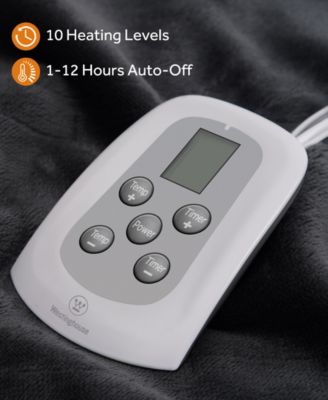 Heated Flannel Blanket, Queen