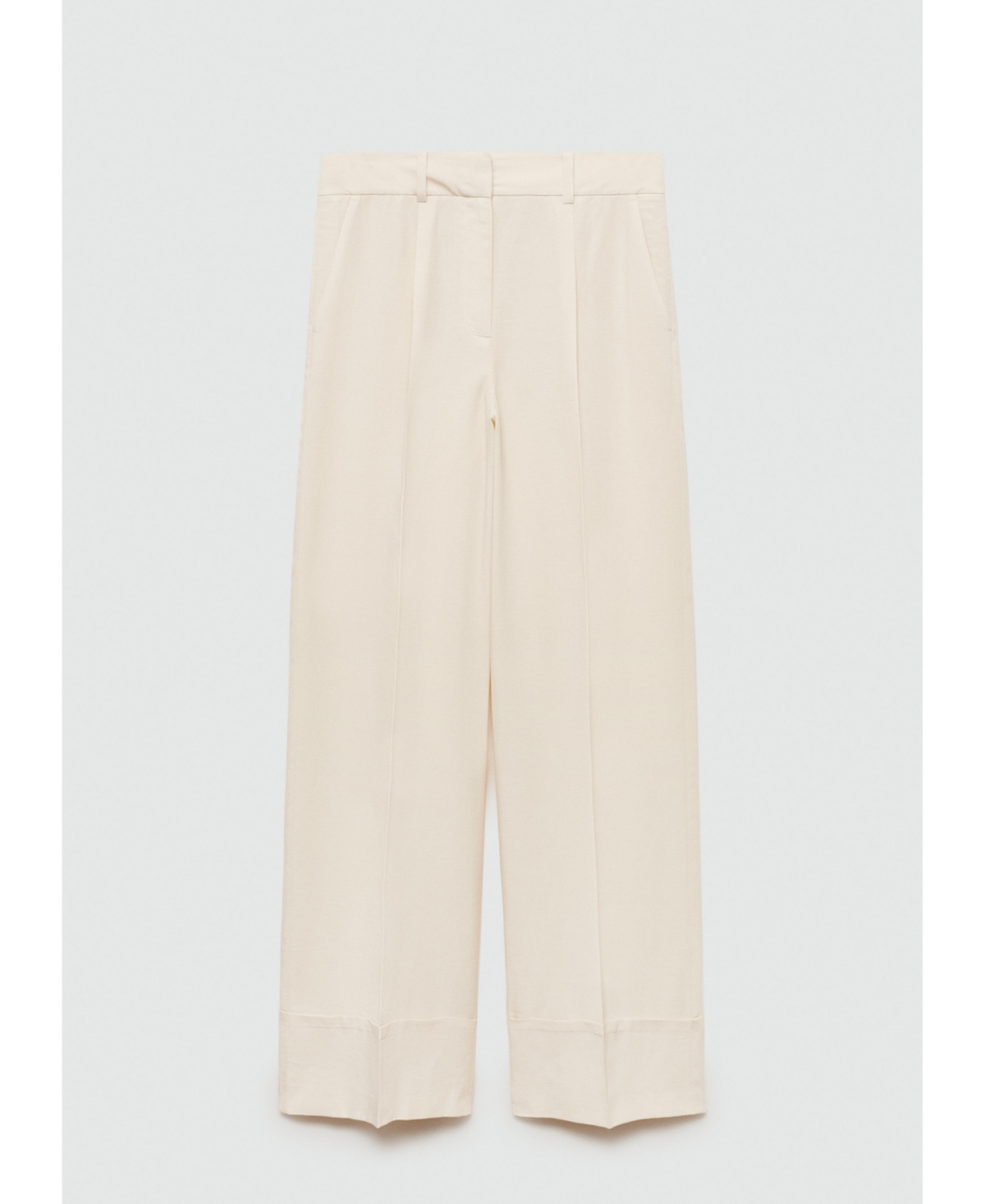 Mango Women's Straight Lyocell Pants