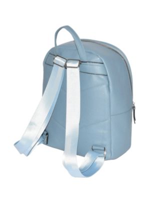 Backpack with front zipper pocket