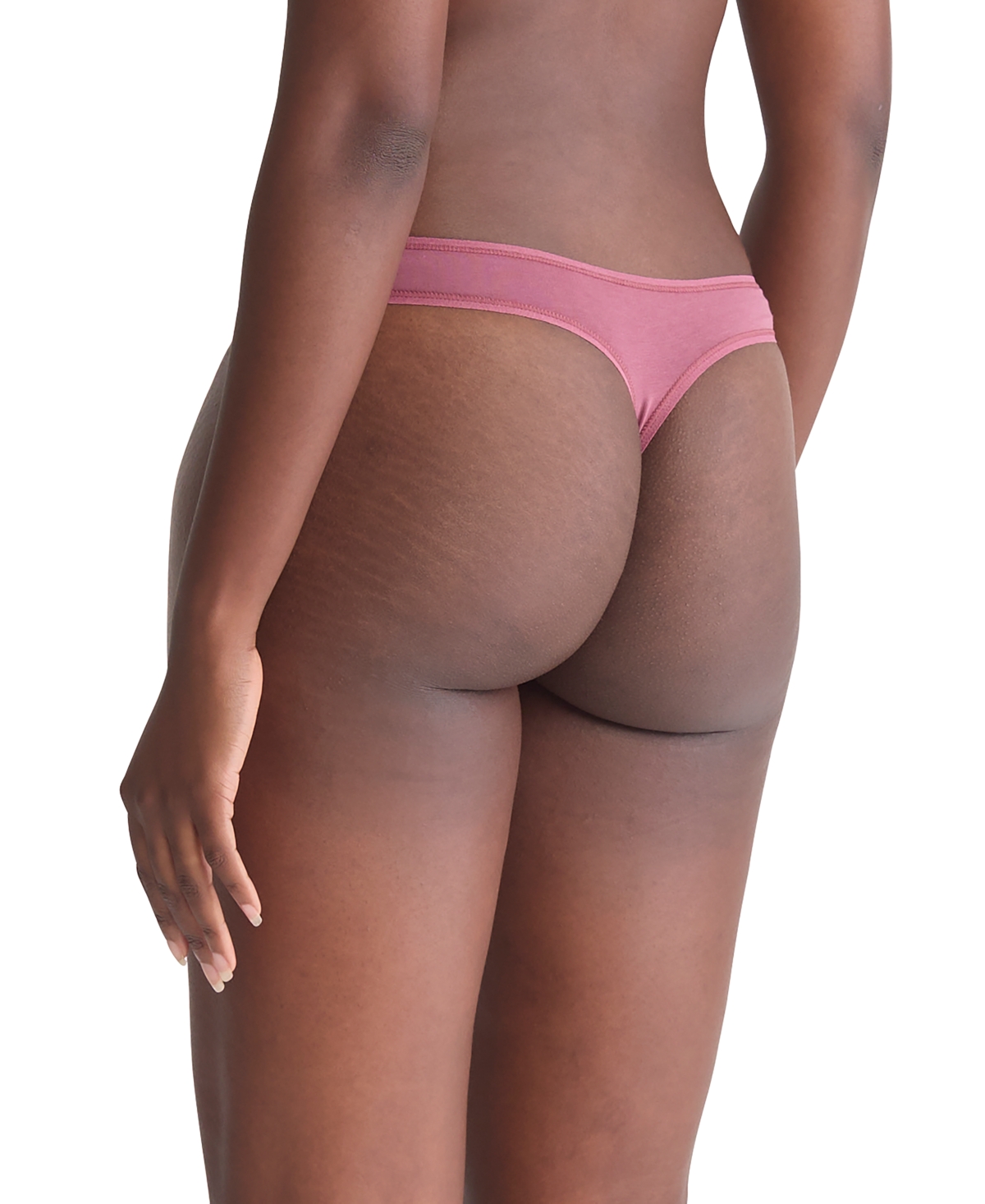 Calvin Klein Cotton Form Bikini Underwear Qd3644 In Deep Mauve