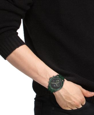 Men's Mainsail Green Silicone Watch 43mm