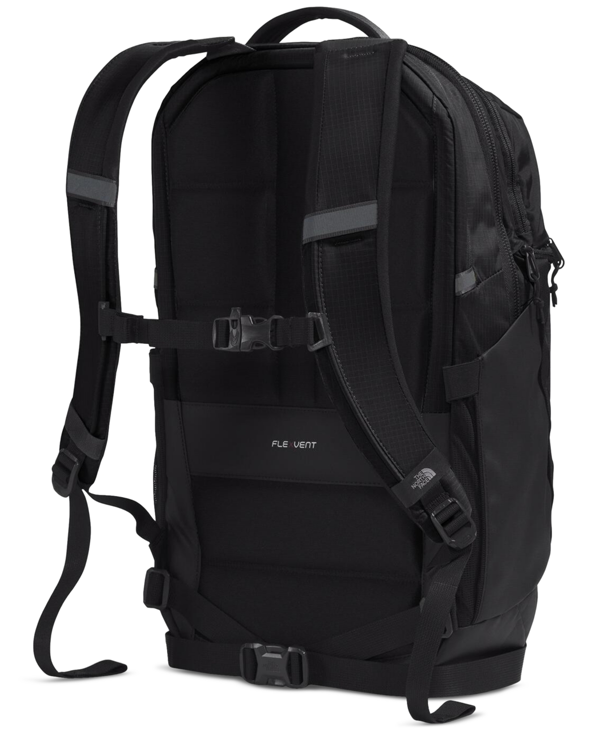 Shop The North Face Surge Flexvent Backpack In Tnf Black,tnf Black-npf