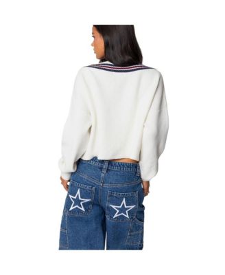 Womens Lauryl V Neck Sweater