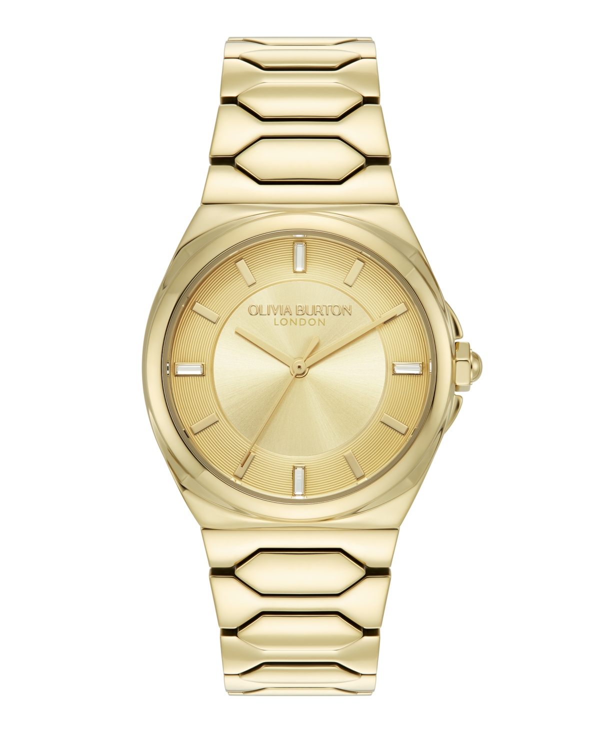 Women's Lustre Gold-Tone Stainless Steel Bracelet Watch 34mm - Gold