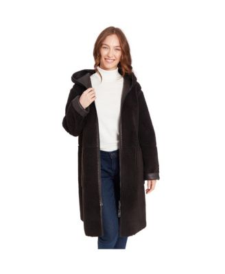 Women's Mariah Reversible Faux Shearling Coat