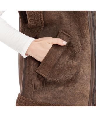 Women's Sarah Faux Shearling Vest
