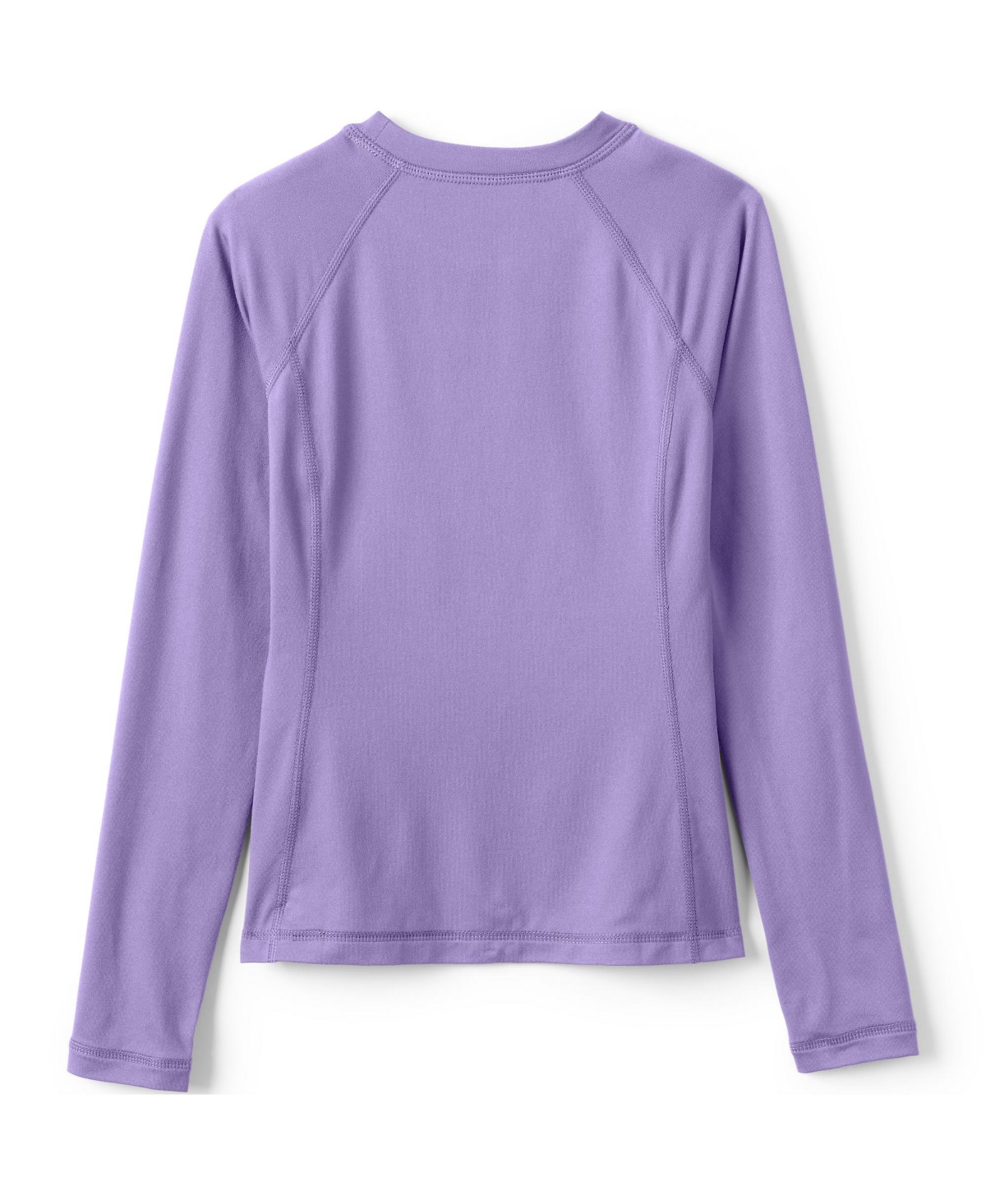 Lands' End Girls Thermal Base Layer Long Underwear Thermaskin Crew Neck Shirt
