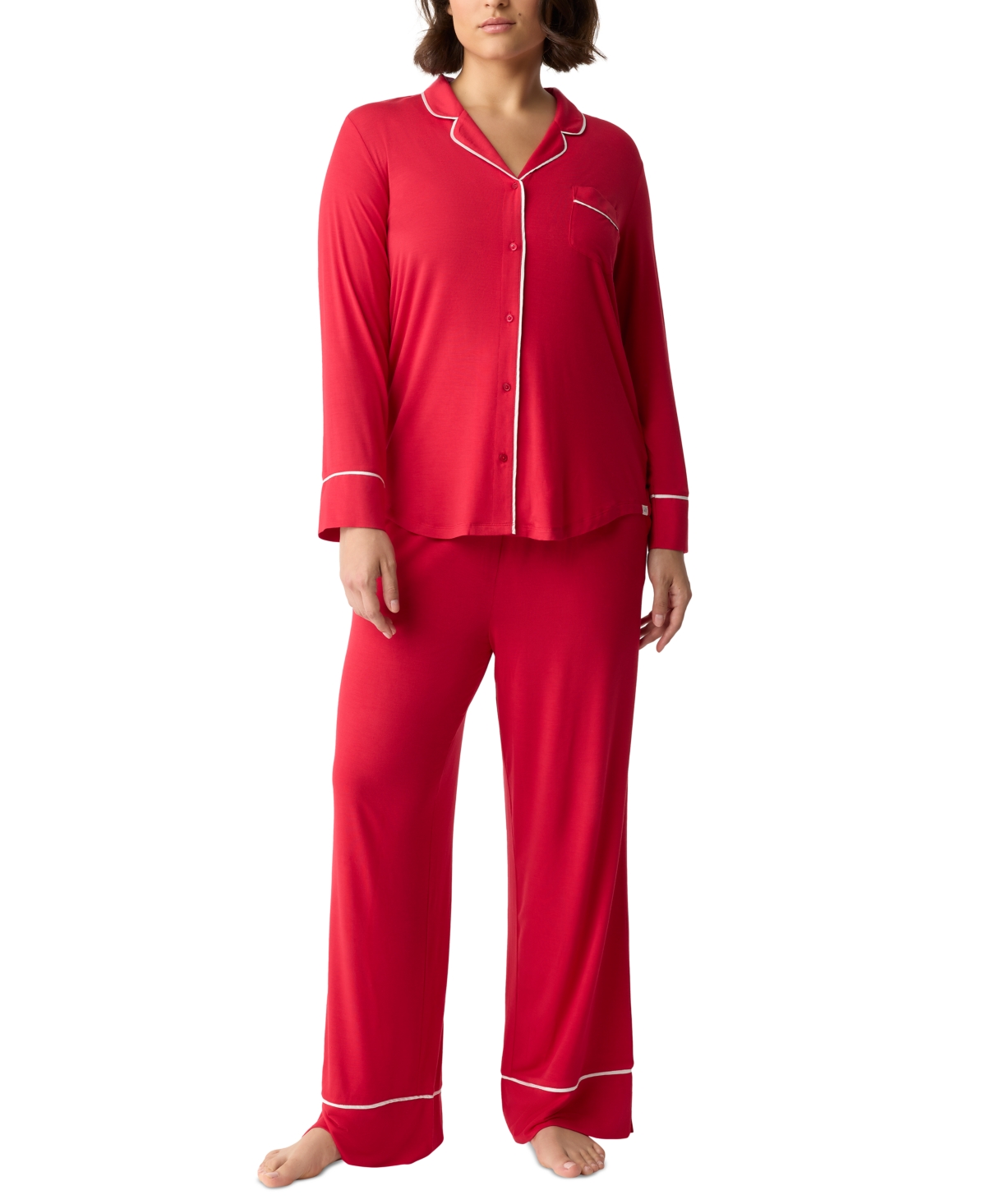 Gap GapBody Women's Jersey Long-Sleeve Pajama Coat Set