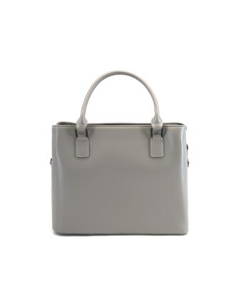 Grove Puffer Leather Satchel