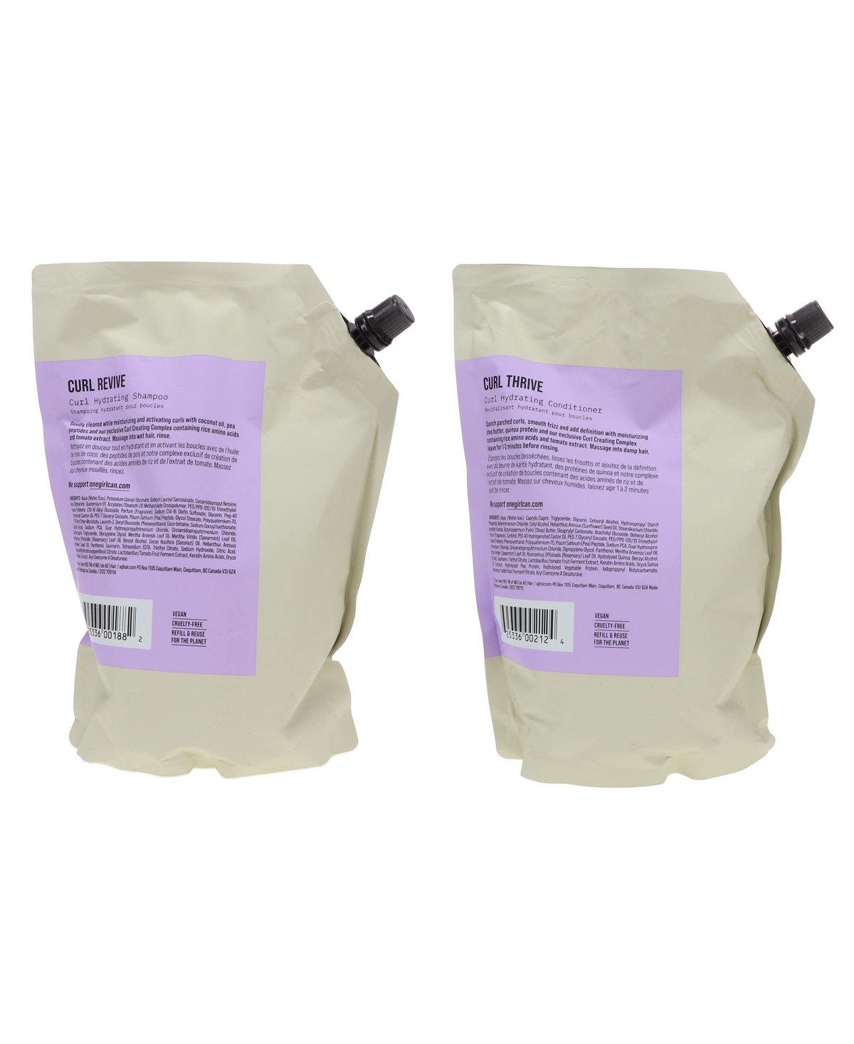 Ag Care Curl Revive Curl Hydrating Shampoo 33.8 & Curl Thrive Curl Hydrating Conditioner 33.8 Combo Pack