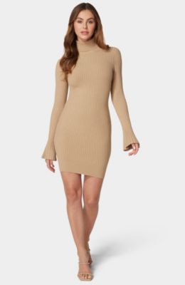 Bebe Women s Turtleneck Sweater Dress Macy s