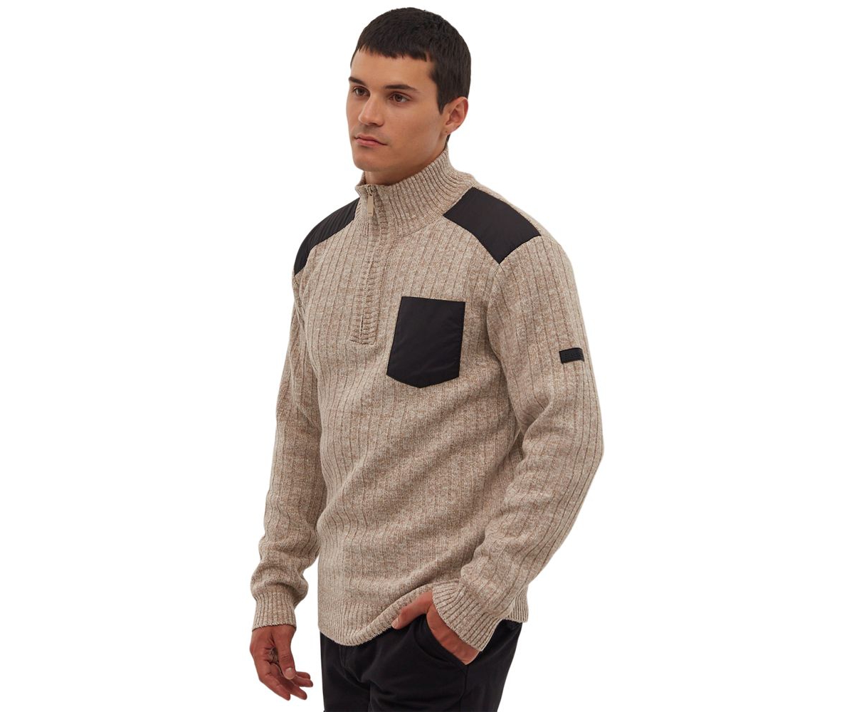 Bench Dna Men's Verto Quarter-Zip Sweater