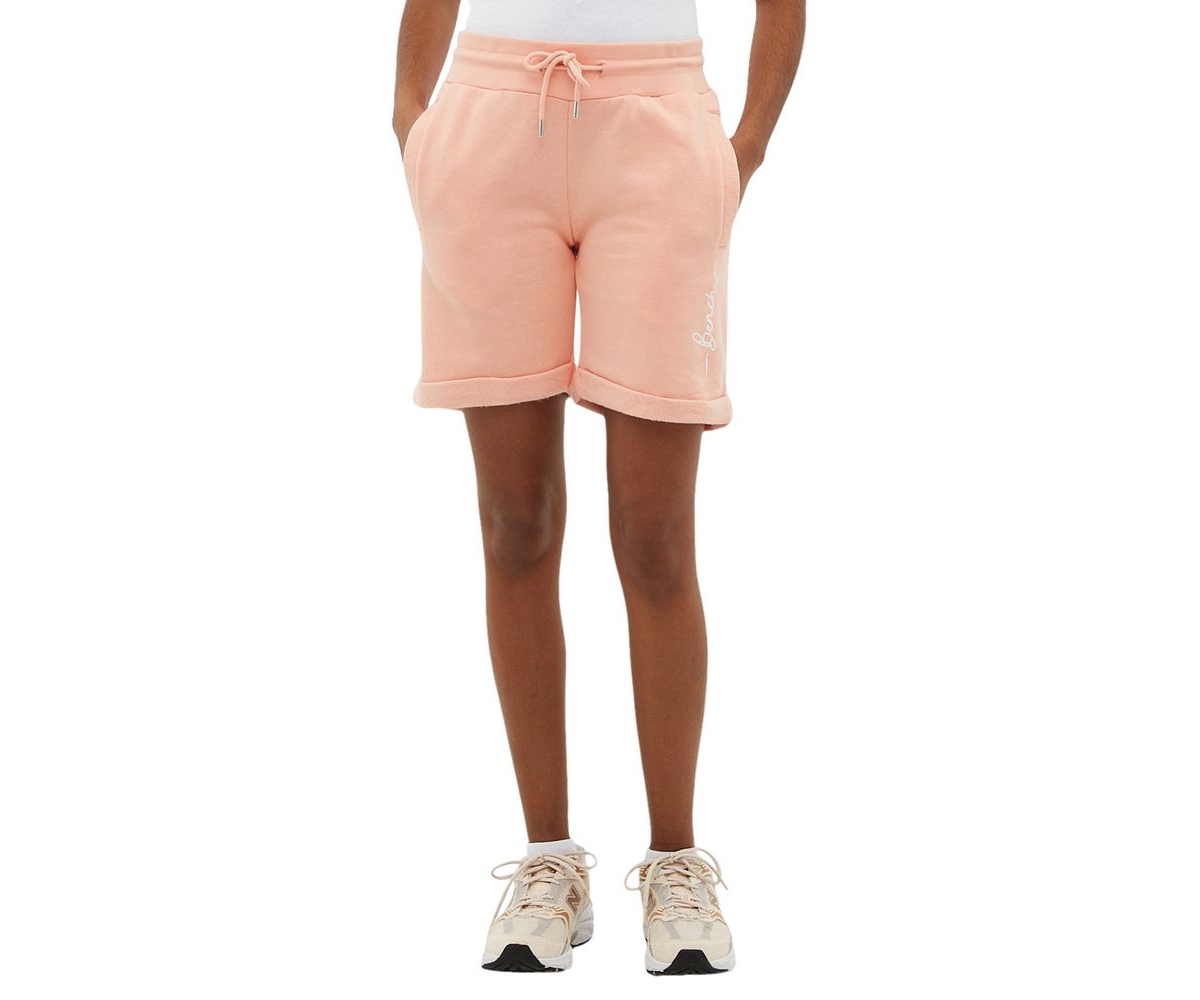 Women's Madelyn Fleece Shorts - Peach