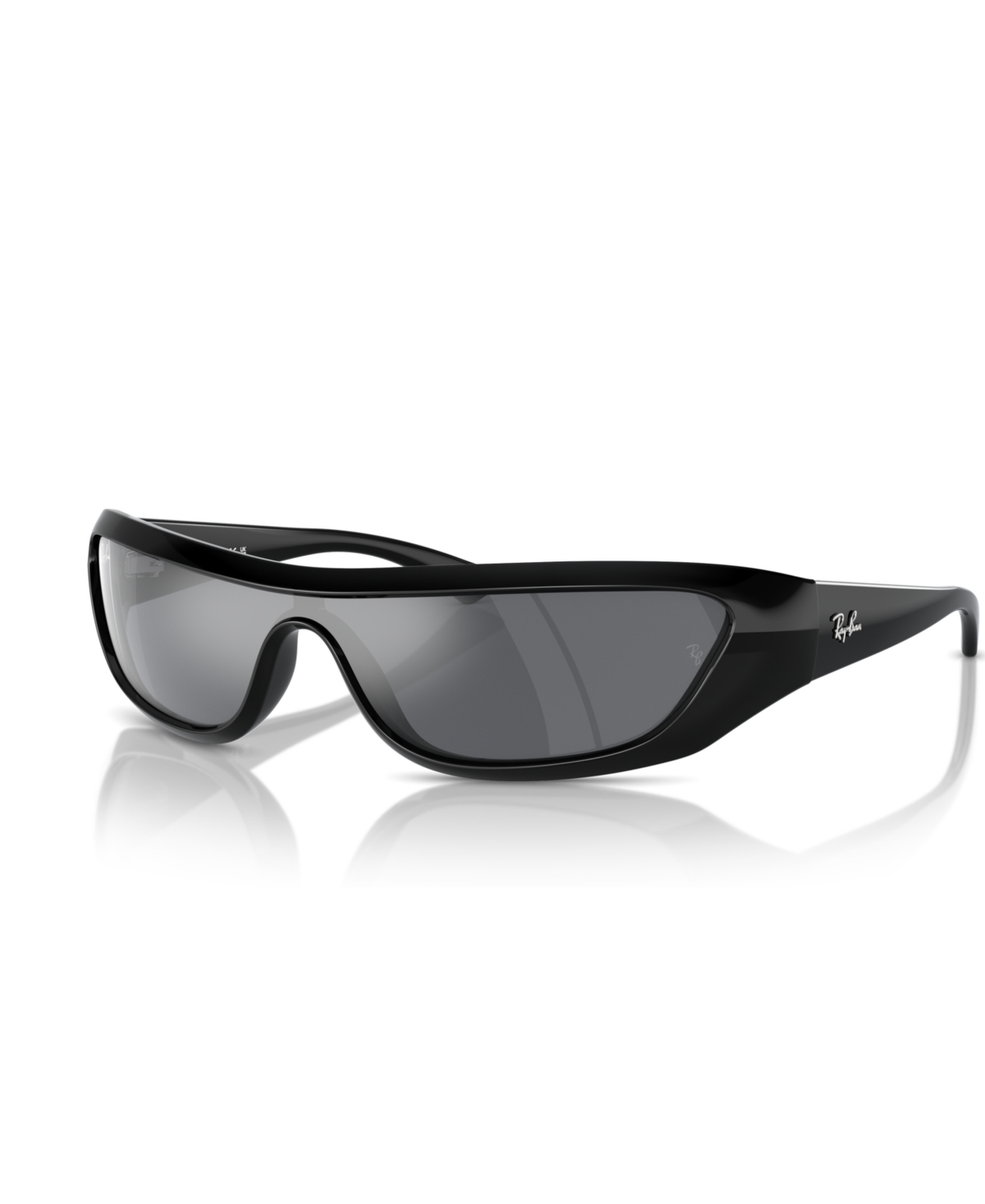 Ray Ban Xan Bio-based Sunglasses Black Frame Grey Lenses 01-34 In Black