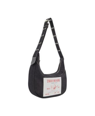 True Religions Buddha pocket denim hobo