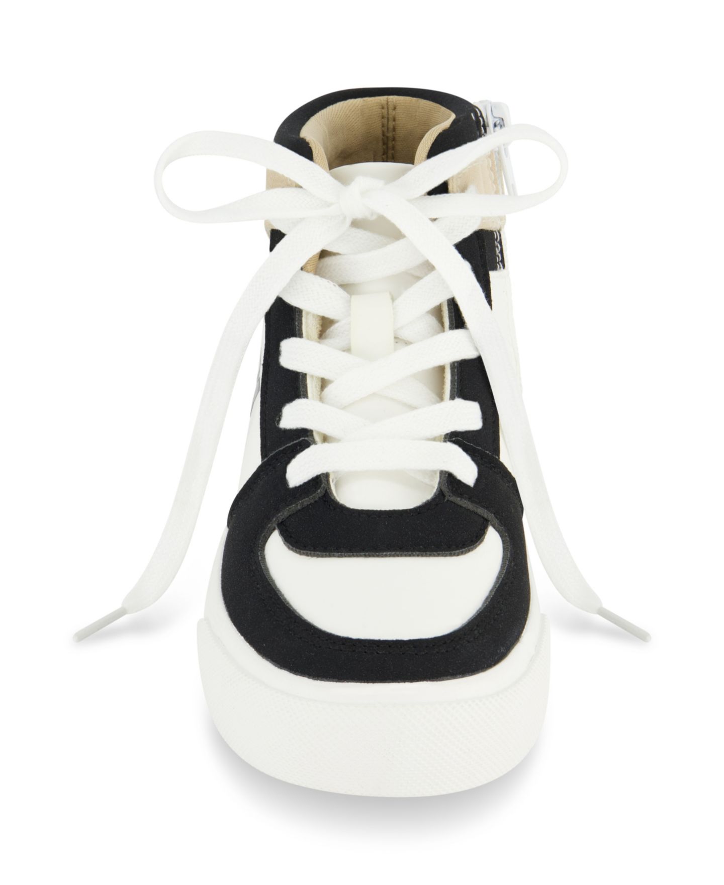 Детские высокие кеды DKNY Andee Alice, цвет: Серо-коричневый — фото 3