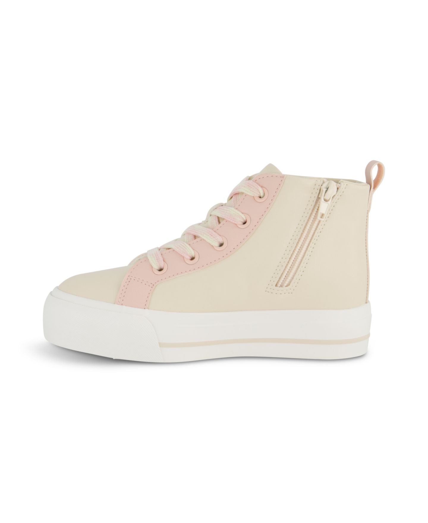 Кроссовки DKNY Katie Laney High Top Sneaker для девочек, цвет: Кремовый — фото 2