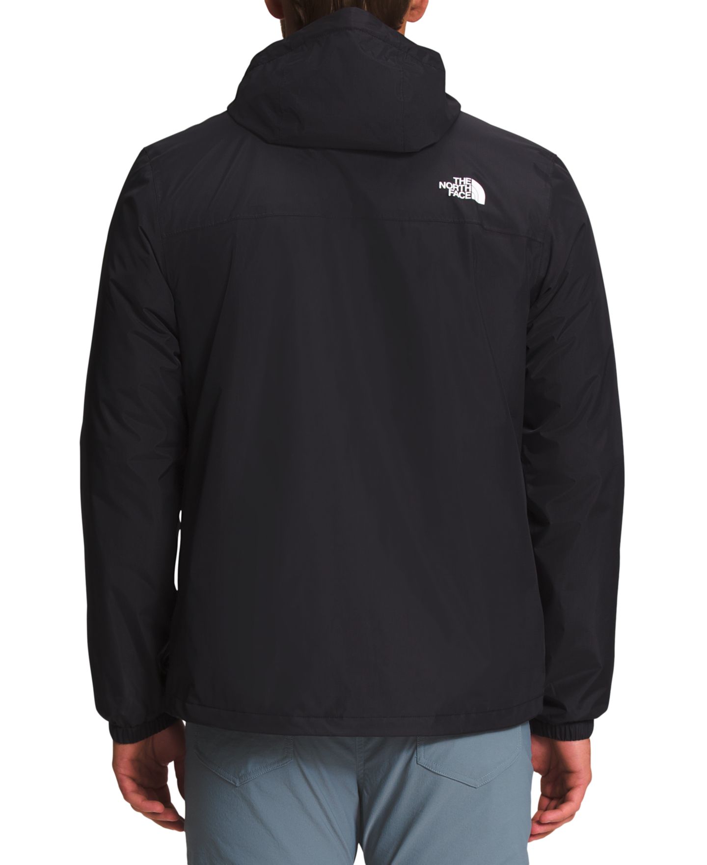 Мужская куртка The North Face Antora Triclimate All-Weather, цвет: Ракушечный чёрный / Серый — фото 5