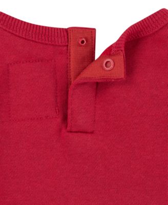 Infant Girls Sparkle Crew and Jeans, 2-Piece Set