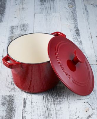 Cuisinart Chef's Classic Enameled Cast Iron 3- Round Covered