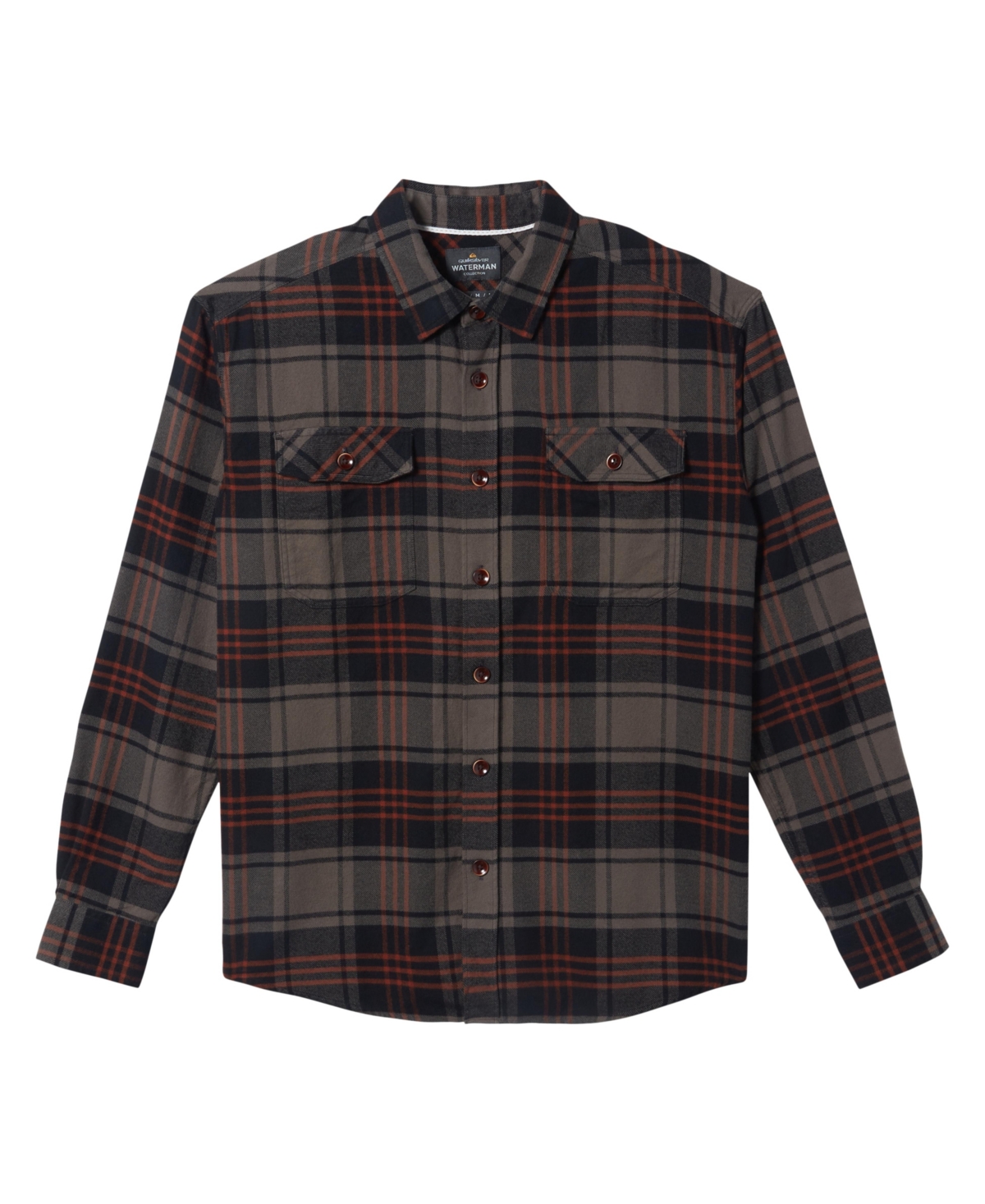 Men's Revolution Flannel Long Sleeve Shirt - Tr Black Paper