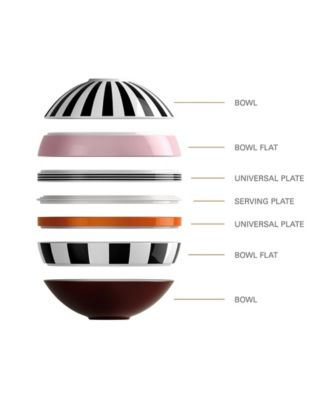 La Boule Memphis 7 Pc. Dinnerware Set, Service for 2