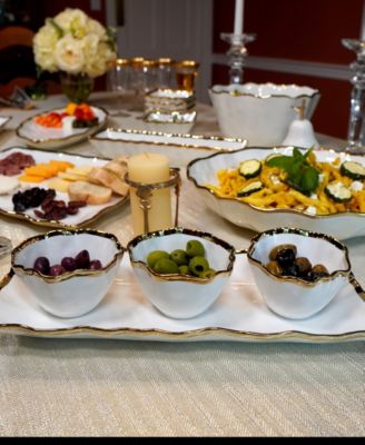 Regency 4 Pc. Tray and Condiment Bowls