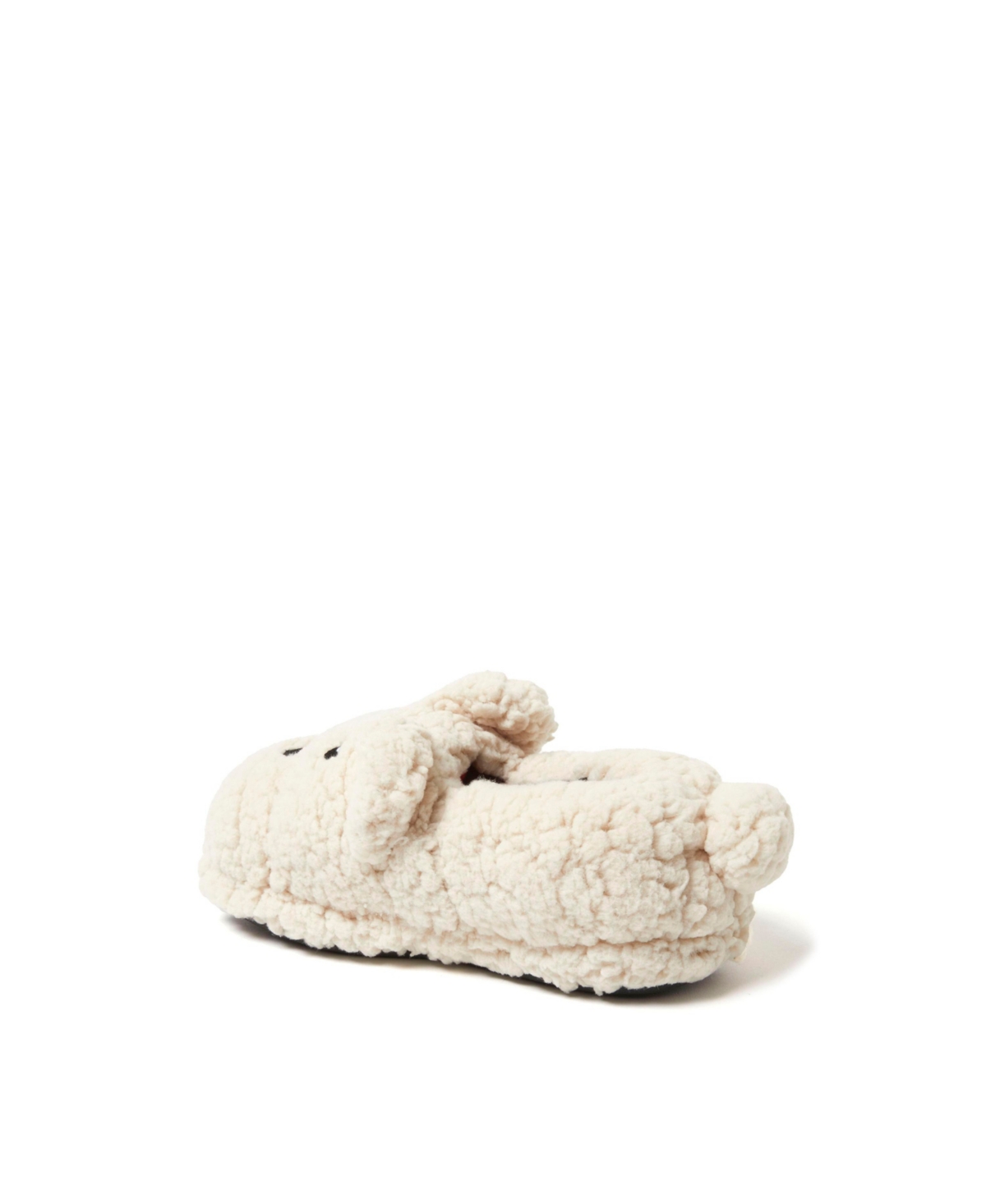Dearfoams Girls Emery Critter Closed Back Animal Slipper
