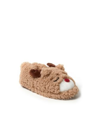 Kids Emery Critter Closed Back Animal Slipper