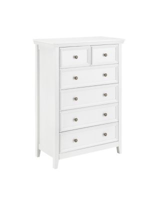 Modern 6-Drawer Dresser With Storage Cabinet for Living Room & Closet