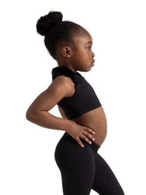 Girls Team Basics Mock Neck Top