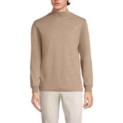 Men's Cotton Supima Mock Turtleneck