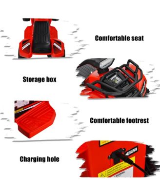 6V Kids ATV Quad Electric Ride On Car Toy Toddler with LED Light MP3