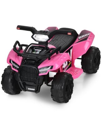 6V Kids ATV Quad Electric Ride On Car Toy Toddler with LED Light MP3
