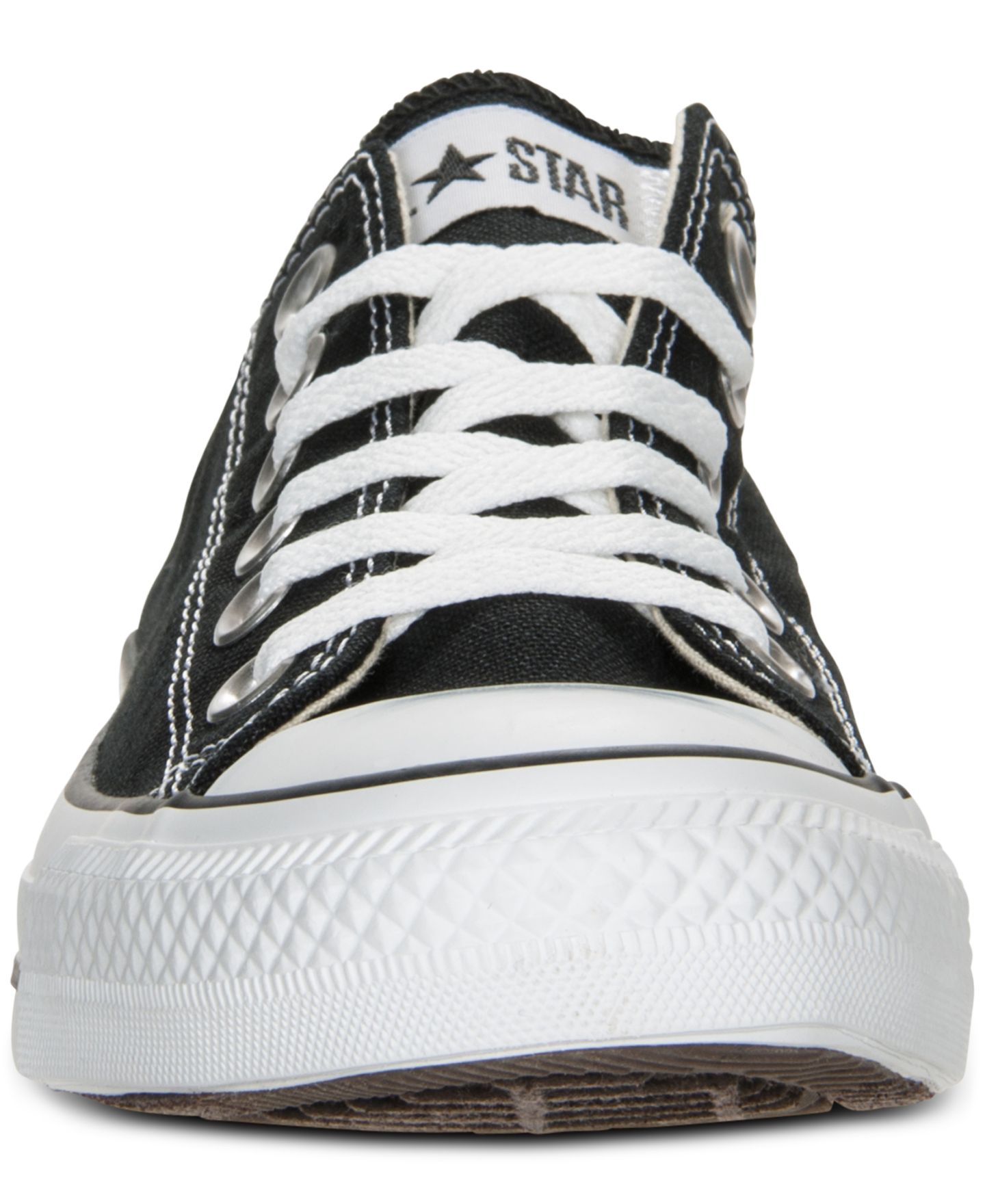 Женские кроссовки Converse Chuck Taylor All Star Ox Casual, цвет: Чёрный — фото 7
