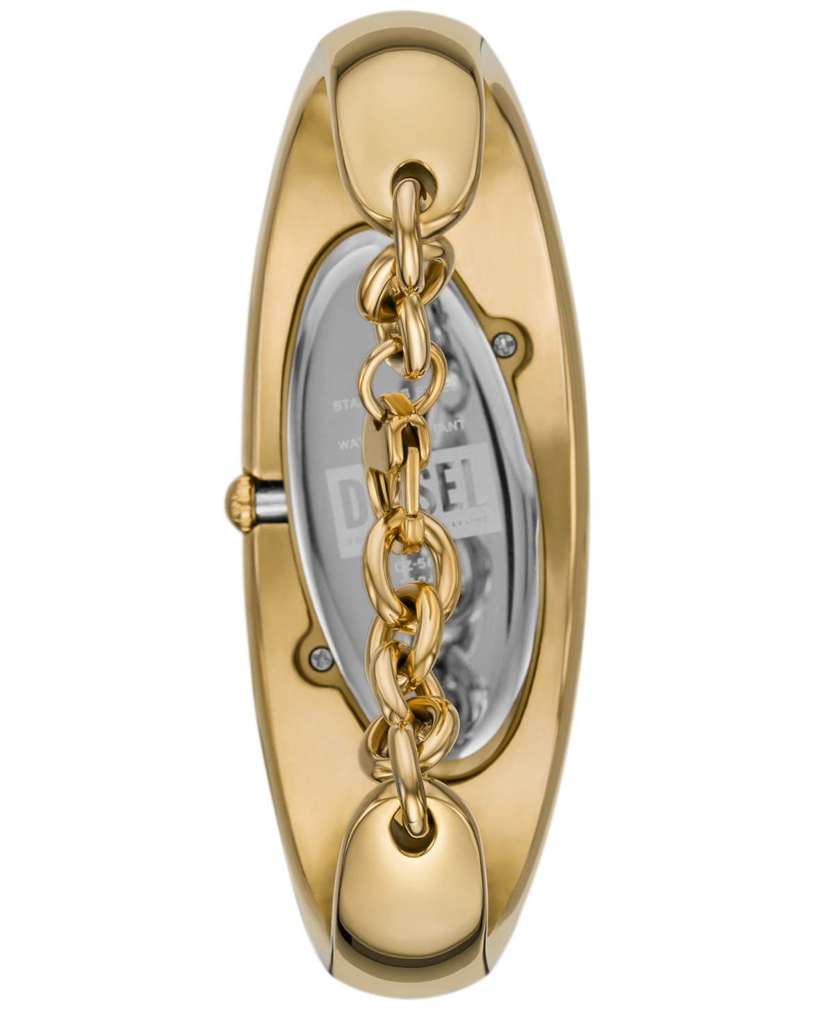 Diesel Women's Wonder-d Quartz Two-hand Gold Stainless Steel 24mm In Gold
