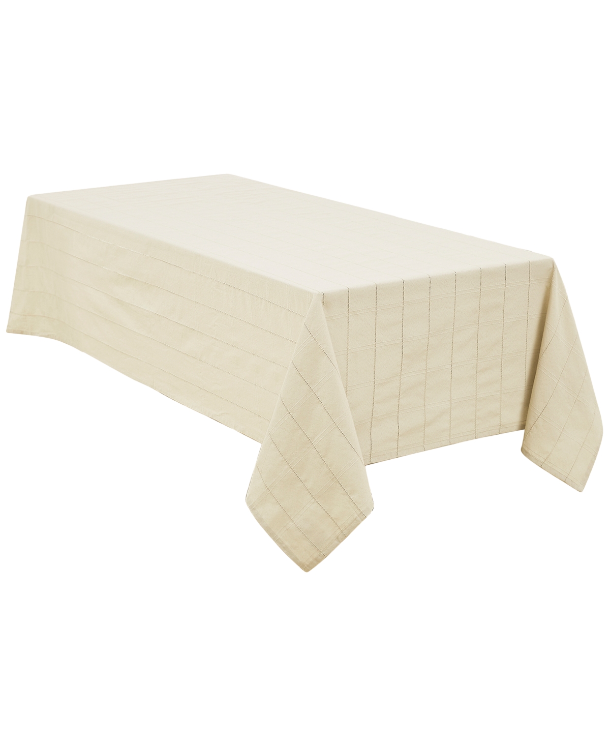 Izod Chadwick Oblong Tablecloth, 60" X 120" In Ivory