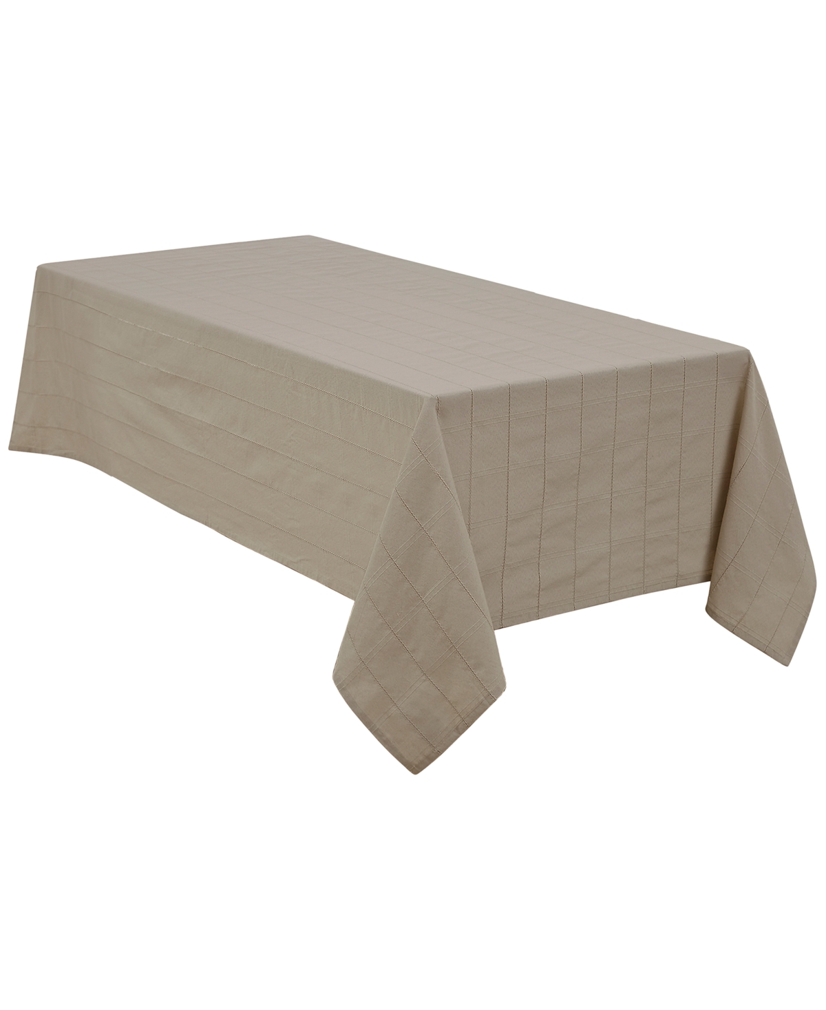 Izod Chadwick Oblong Tablecloth, 60" X 120" In Linen
