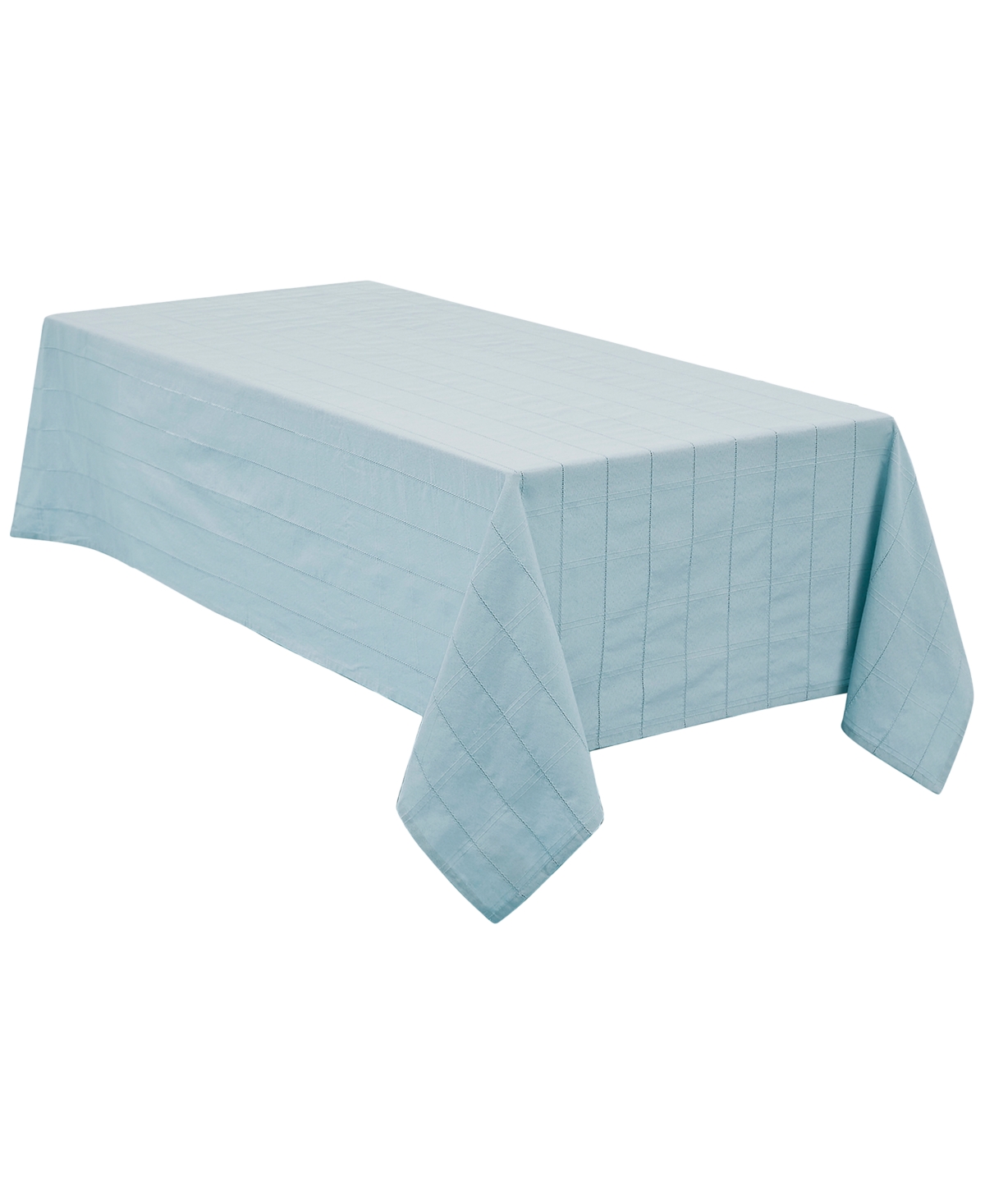 Izod Chadwick Oblong Tablecloth, 60" X 120" In Sky Blue