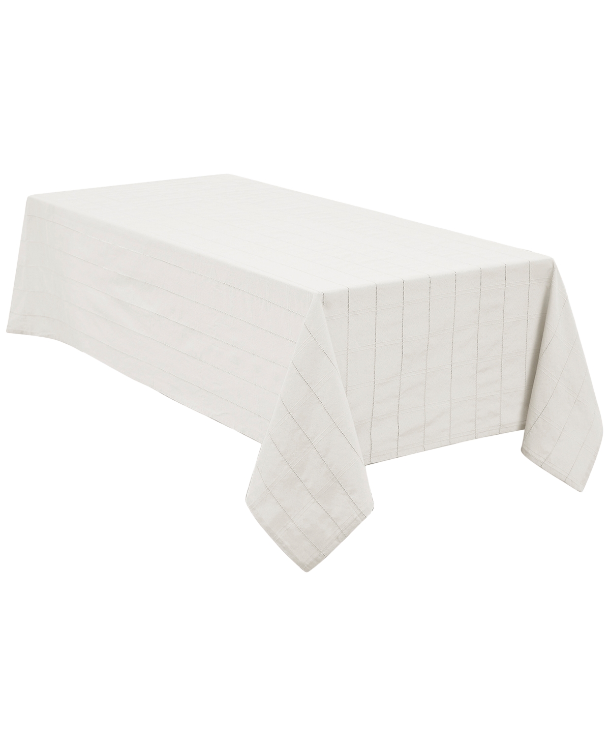Izod Chadwick Oblong Tablecloth, 60" X 120" In White